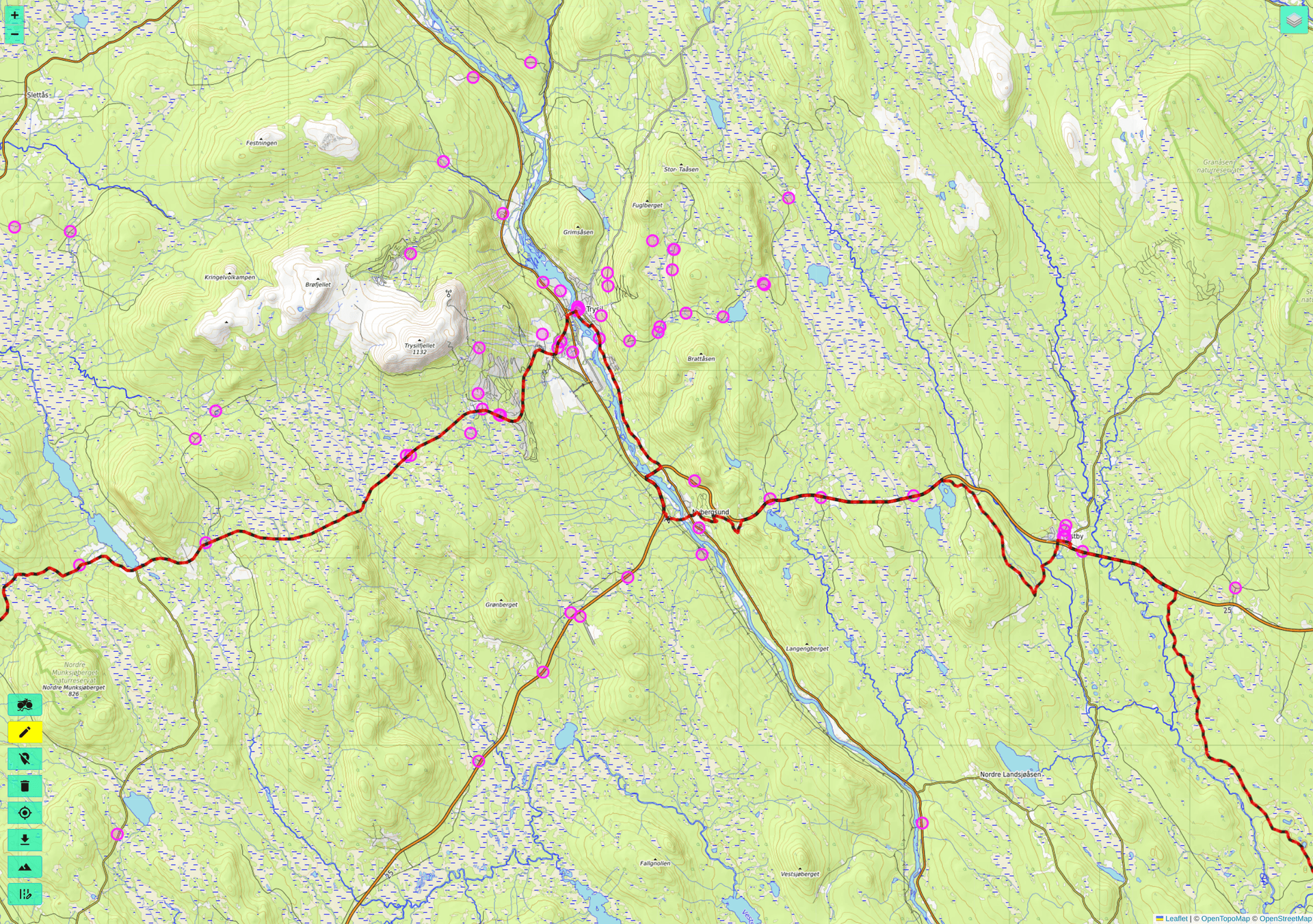 Route map